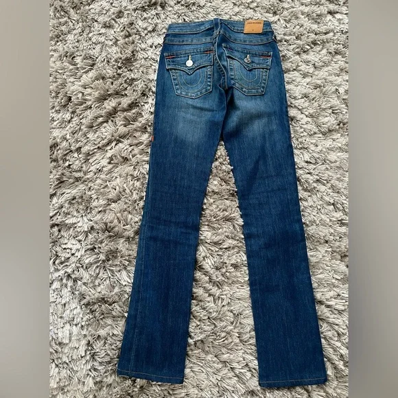 True Religion Cora Mid-Rise Straight Leg Jeans – Size 23 – NWOT - Picture 8 of 15